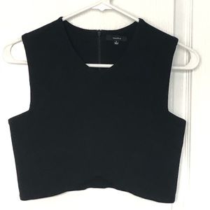 Talula Black Crop Top - PRICE FIRM